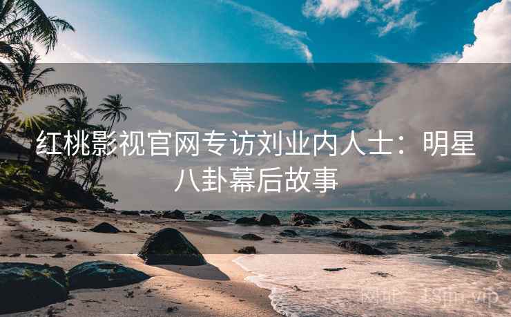 红桃影视官网专访刘业内人士：明星八卦幕后故事